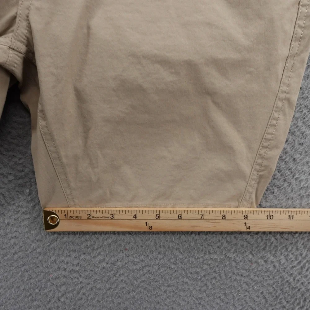 NWT Desert Dunes Performance Chino Shorts 30x8 Brown‎ Mens Flat Front Mid Rise
